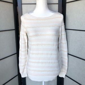 Madewell Knitted Striped Sweater Medium